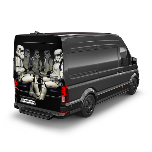 Storm Trooper Rear Van Graphics Kit